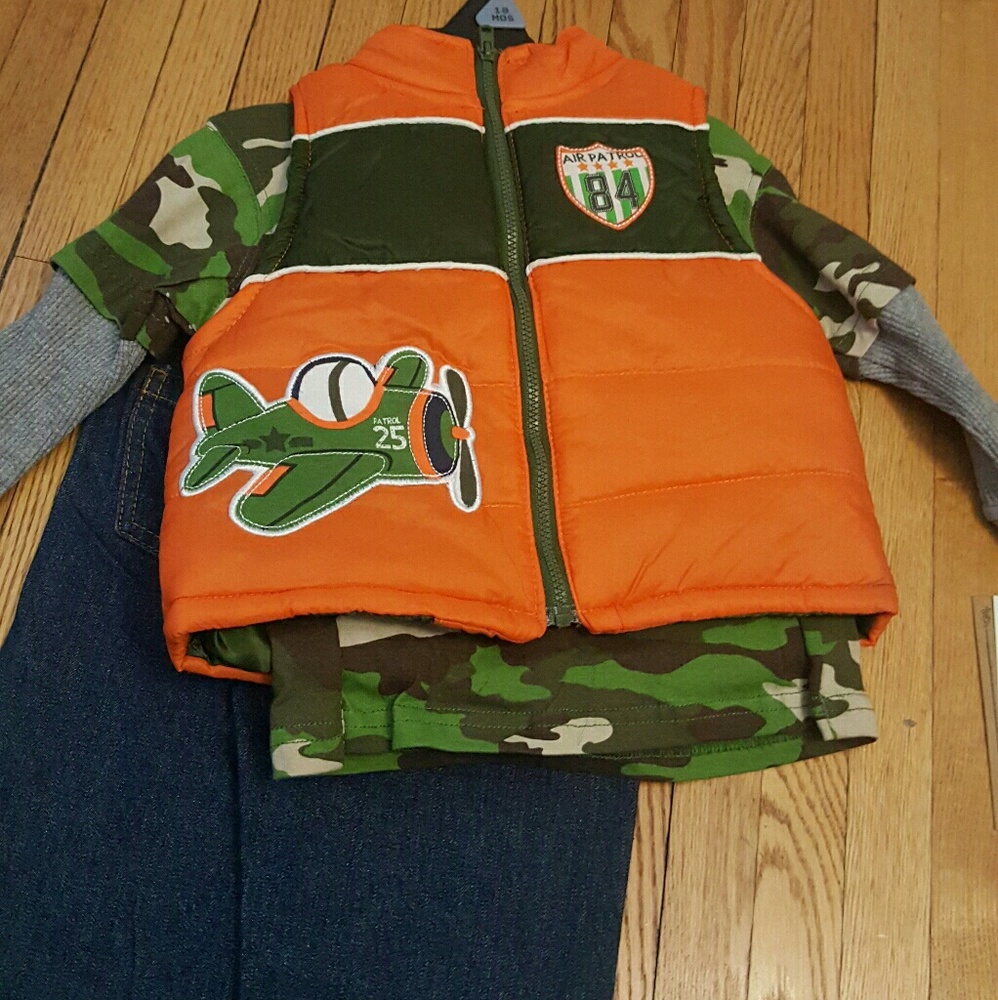 Boys 3 piece outfit NWT